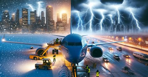 10 domestic flights canceled due to bad weather .